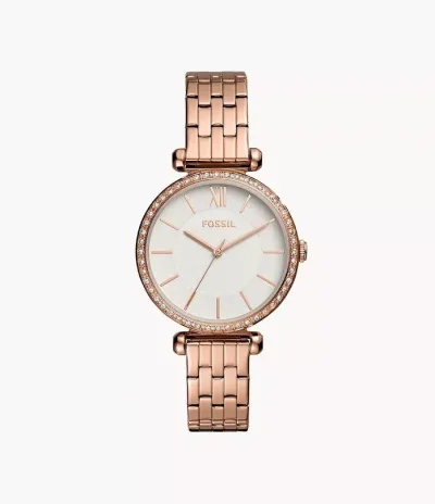 Reloj Fossil color oro rosa para dama