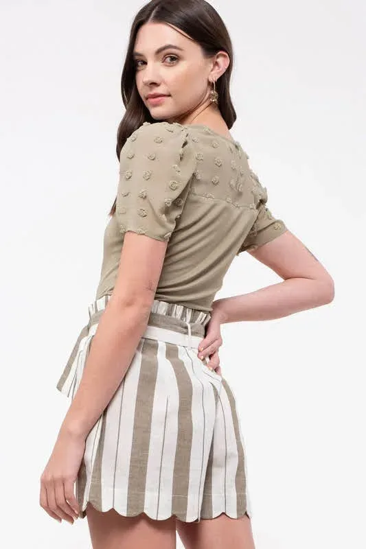 Blusa para dama color verde