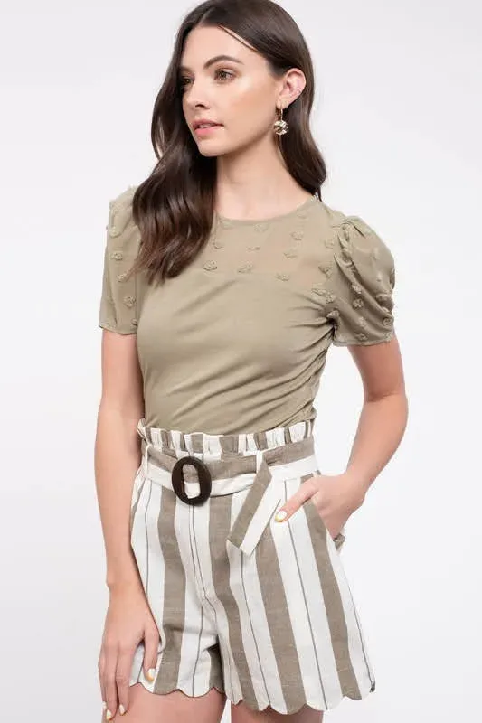 Blusa para dama color verde