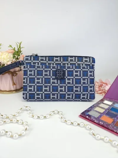 Cartera Tommy Hilfiger para Dama color azul