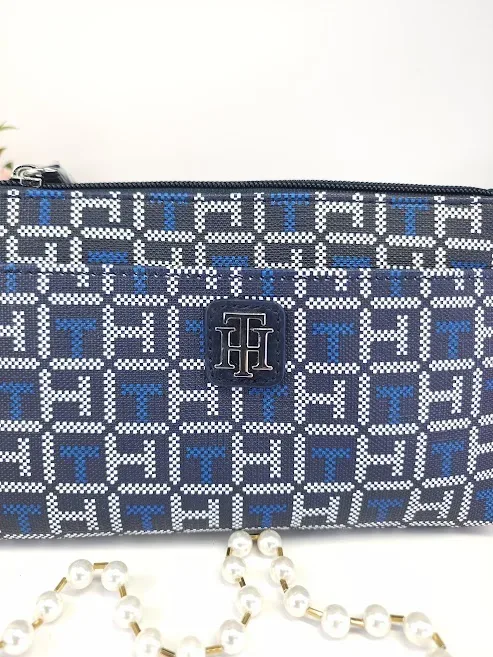 Cartera Tommy Hilfiger para Dama color azul
