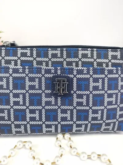 Cartera Tommy Hilfiger para Dama color azul