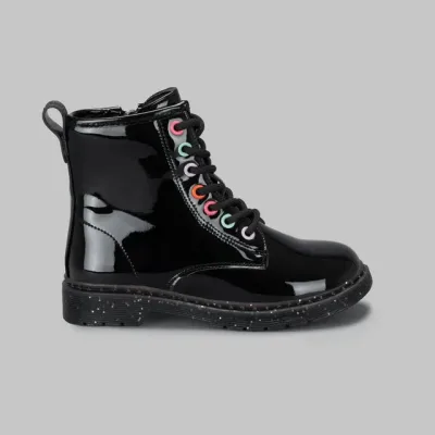 Botines Coral Delila Black para niña
