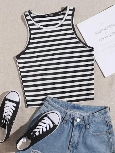 Blusa para dama diseño a rayas