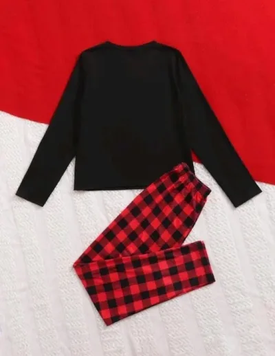 Conjunto de pijama para dama diseño navideño