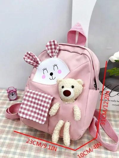 Bolso para niña color rosa