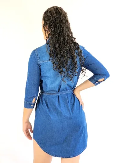 Vestido Cambridge Polo Club para dama color azul