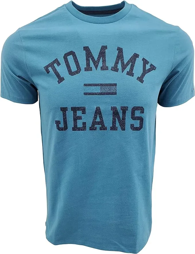 Camiseta Tommy Hilfiger para caballero color turquesa