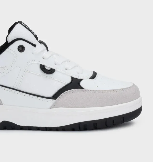 Tenis Coral Massimo Black White para dama