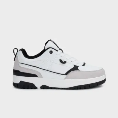 Tenis Coral Massimo Black White para dama