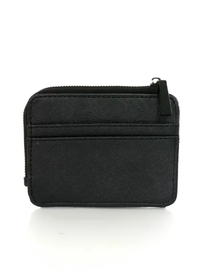 Tarjetero Steve Madden para dama color negro