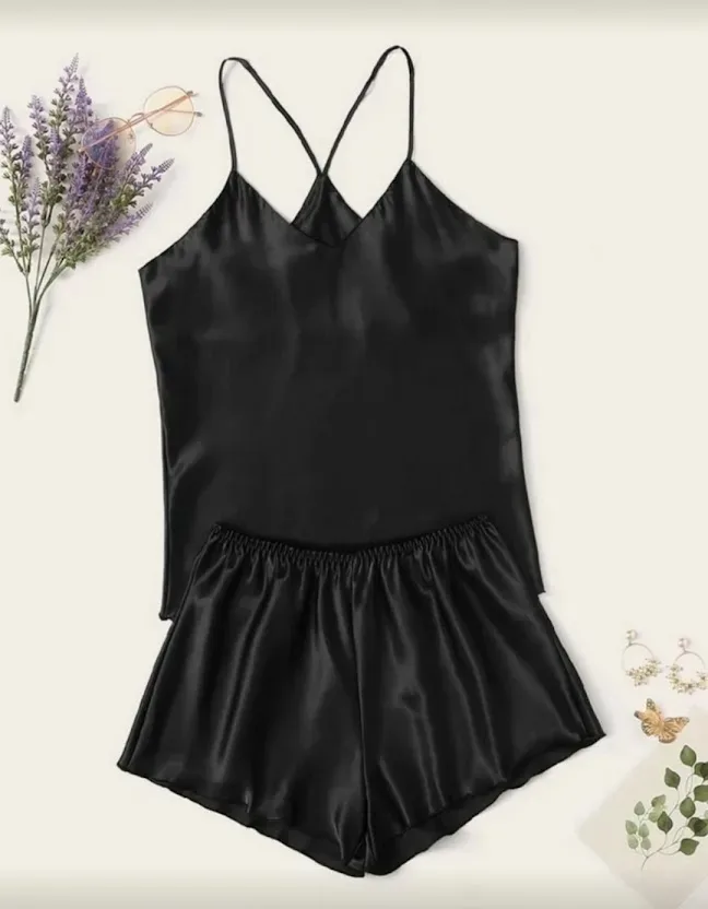 Pijama para dama color negro