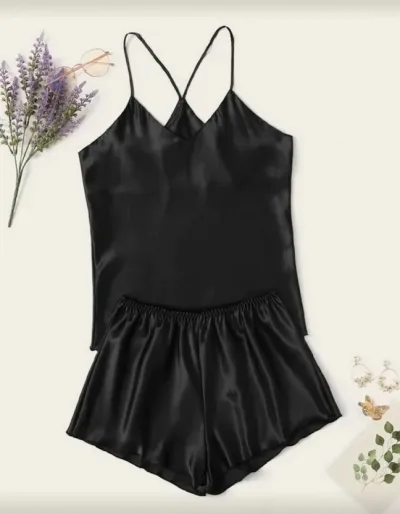 Pijama para dama color negro