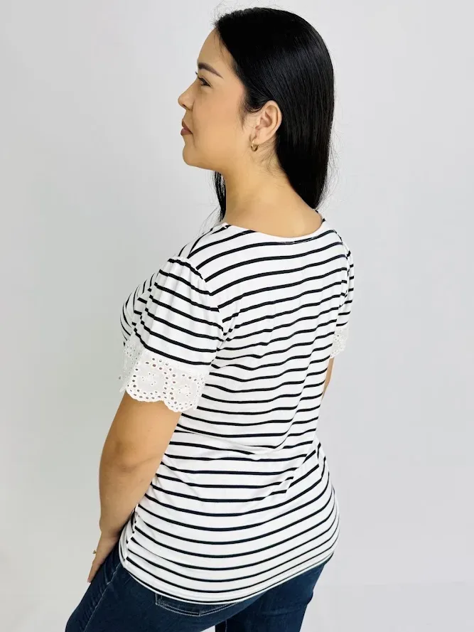 Blusa de rayas para Dama