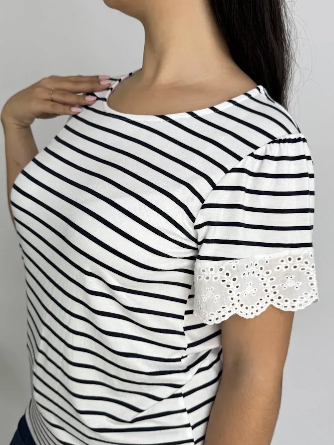 Blusa de rayas para Dama