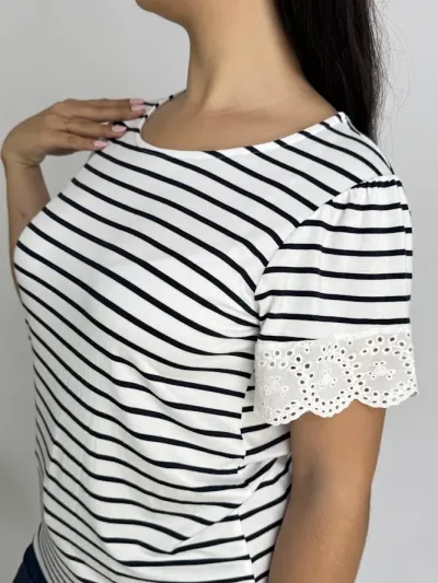 Blusa de rayas para Dama