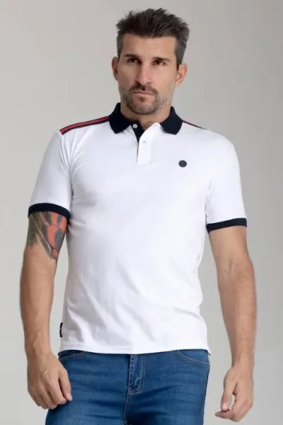 Camiseta Hummer para caballero color blanco