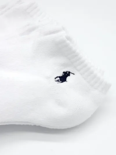 Set 6 pares de medias US POLO ASSN para dama color blanco