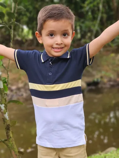 Camiseta para niño Estivaneli multicolor