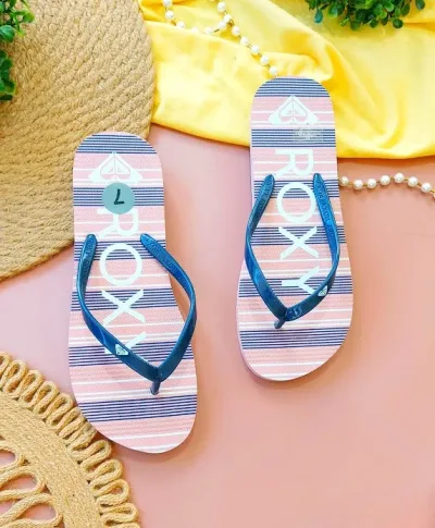 Sandalias Roxy para dama color rosa