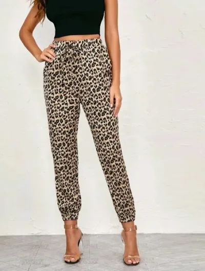 Pantalón para dama diseño animal print