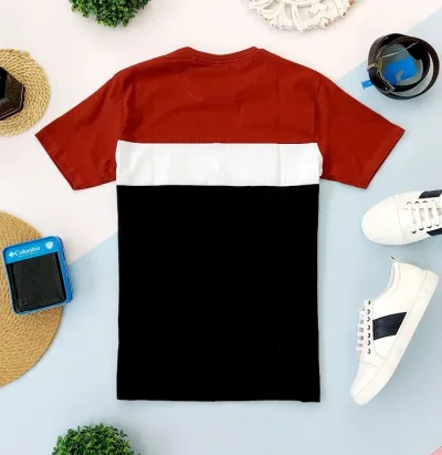 Camiseta para caballero multicolor