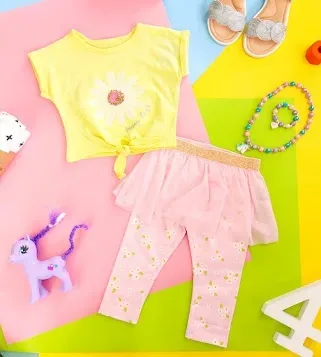 Conjunto Tinytots de 2 piezas para niña