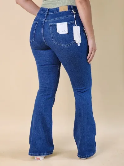 Jeans Estivaneli para dama DPFW-56016 COLOR AZUL
