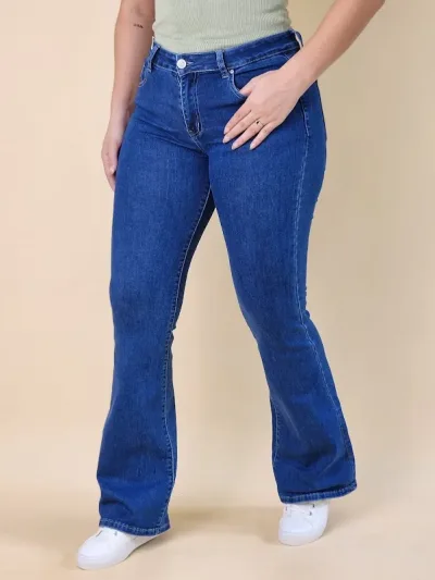 Jeans Estivaneli para dama DPFW-56016 COLOR AZUL