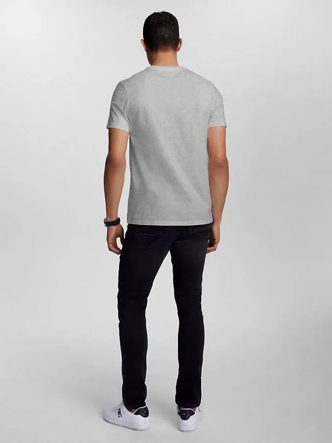 Camiseta Tommy Hilfiger para caballero color gris