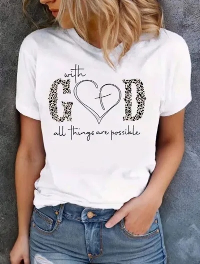 Camiseta para dama color blanco
