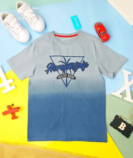 Camiseta para niño Aeropostal color gris