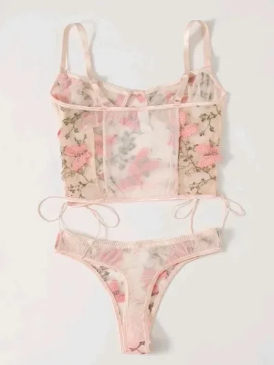 Lencería para dama color beige
