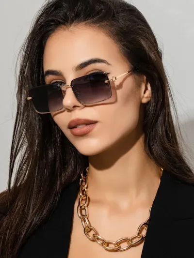 Lentes de sol para dama color gris #5129