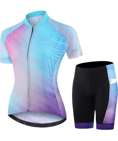 Conjunto deportivo para dama de ciclismo