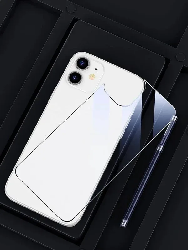 Temperado para celular para pantalla y parte trasera