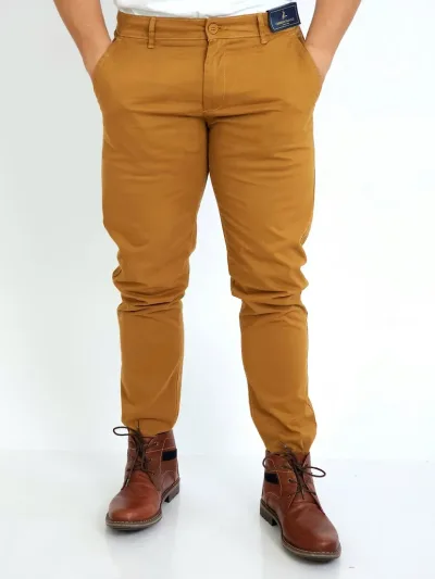 Pantalón Cambrige Polo Club para caballero color caramelo