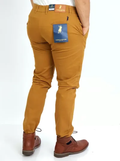 Pantalón Cambrige Polo Club para caballero color caramelo