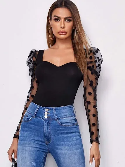 Blusa para dama color negro