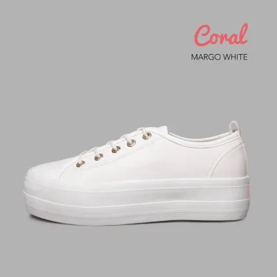 Tennis Coral para dama color blanco