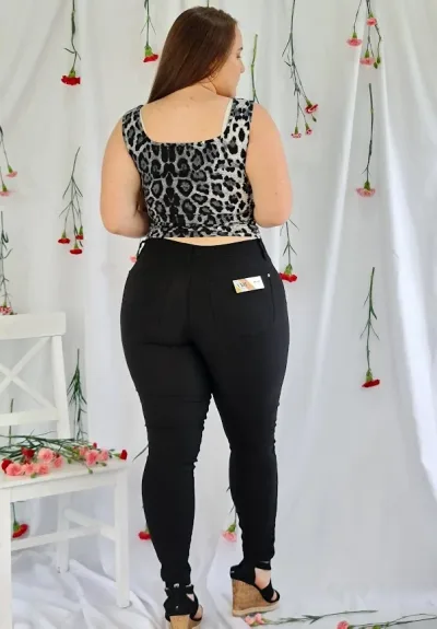 Blusa para dama, diseño animal print