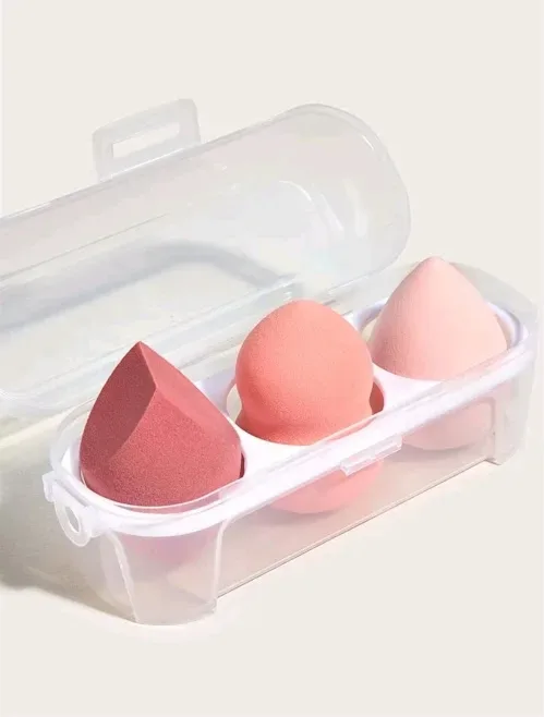 3 piezas de esponjas de maquillaje