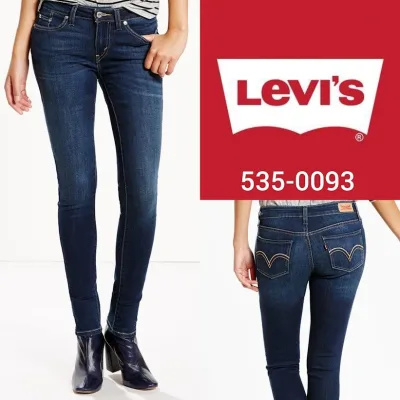 Jean Levi's 535-0093 super skinny para dama