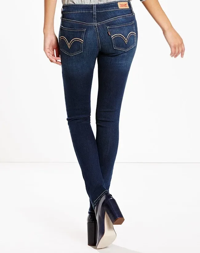 Jean Levi's 535-0093 super skinny para dama