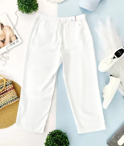 Pantalón Tommy Hilfiger para dama color blanco