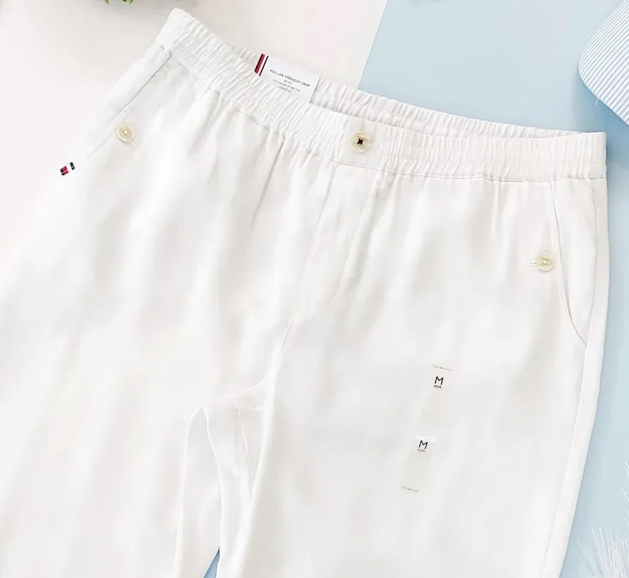 Pantalón Tommy Hilfiger para dama color blanco