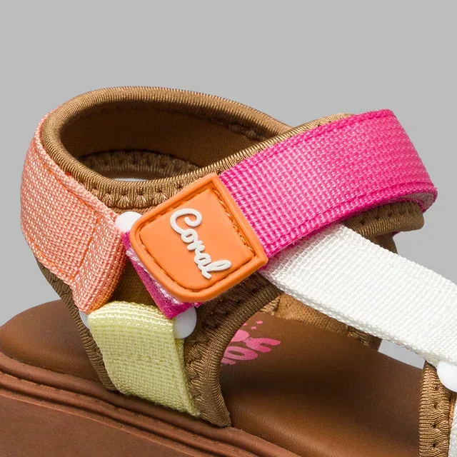 Sandalias Coral Lilo Sunset para niña