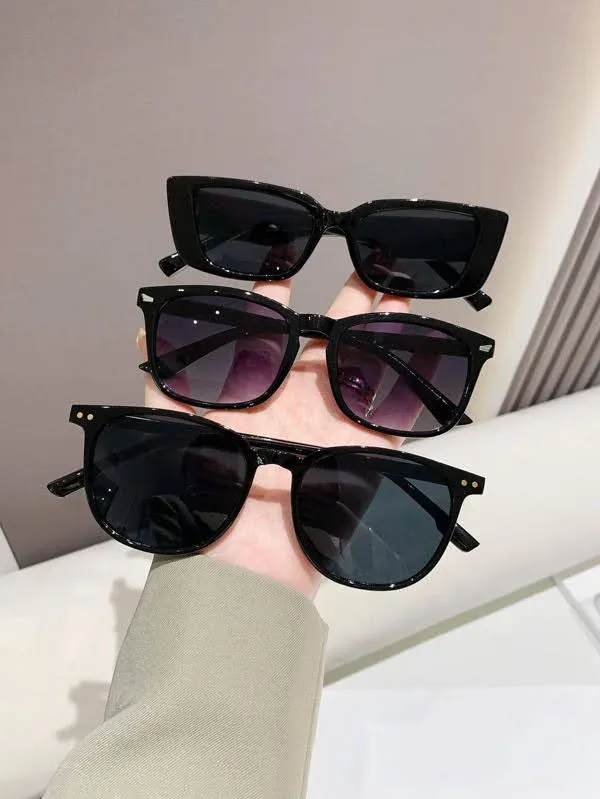 Set de lentes para dama color negro