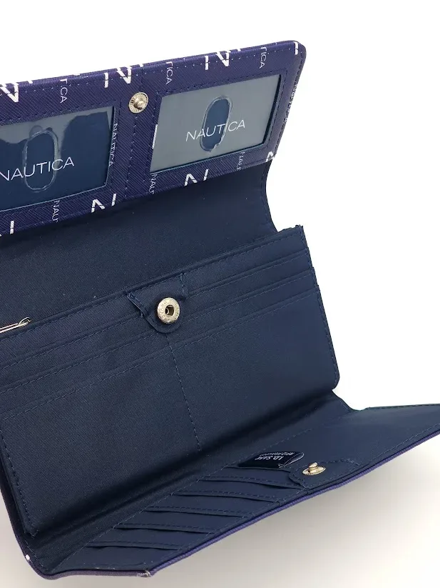 Cartera Náutica para dama color azul