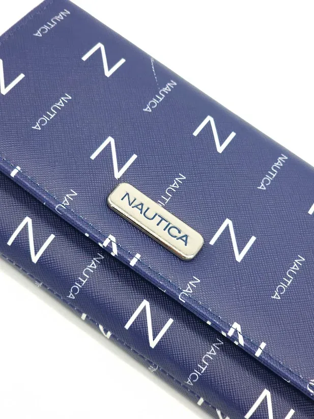 Cartera Náutica para dama color azul